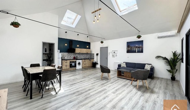 Le Loft Climatisé - 6 personnes - Entrée autonome