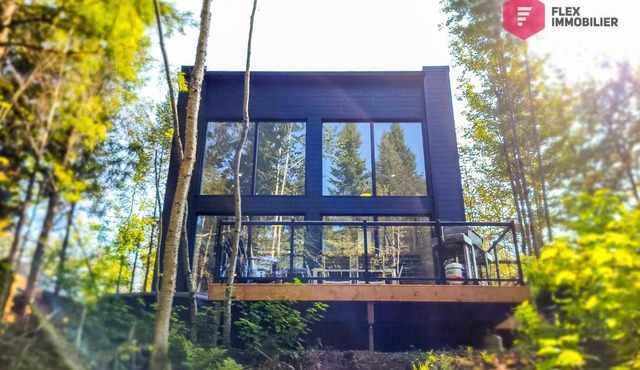 Le LoftWood - Chalet loft sur la forêt Spa privé - Domaine du Grand Portneuf près de Québec