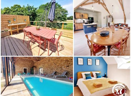 Le Logis des Vallées, 6/7 pers avec piscine et sauna