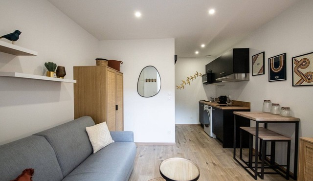 Le Lortet - new studio - cozy atmosphere