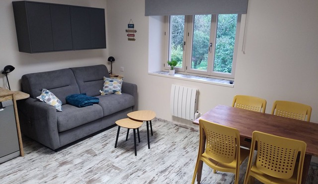 Le Lupicin, a quiet, comfortable one-bedroom apartment