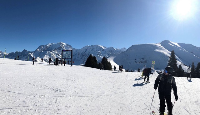 Le LYS Saint Gervais, family apartment in the town center, skibus at your feet