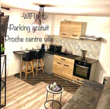 Le Mécanique Room centre ville, parking gratuit