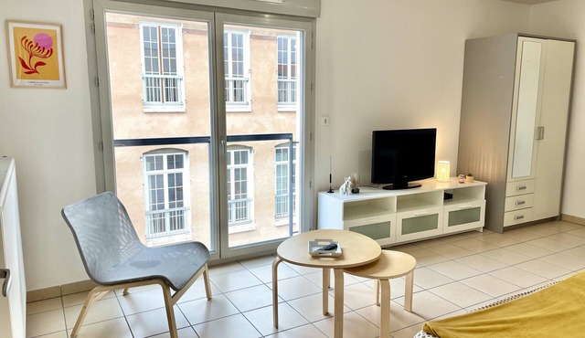 Le Métropolitain - Grand studio coeur Tassin et gare