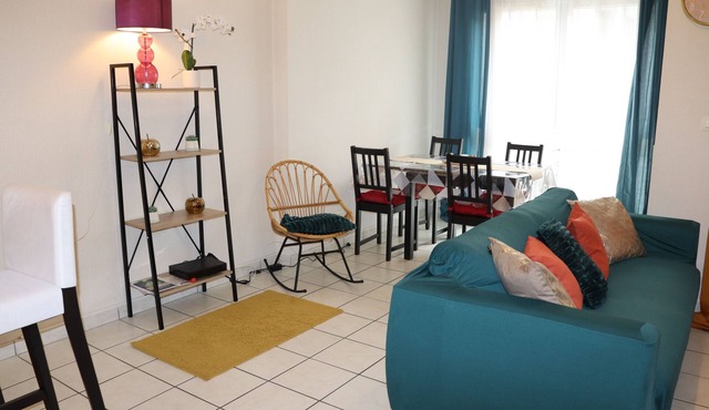 Le Madeleine - Free Parking - Balcony - Fiber
