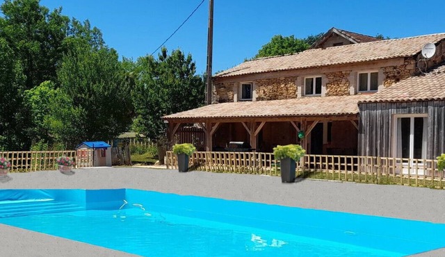 Le Magnolia, 4 bedroom house with private pool in the Lot et Garonne