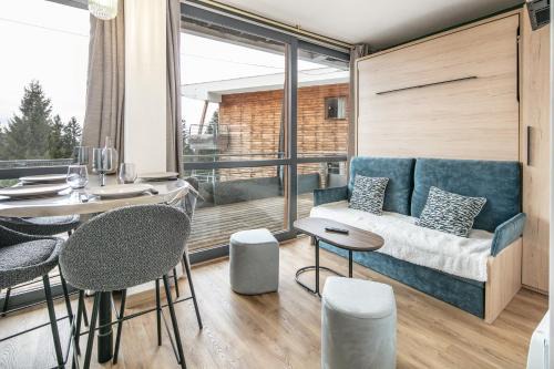 Le Manchot - Au pied des remontées mécaniques