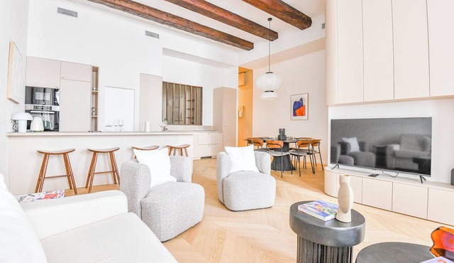 Le Marcel - Appart standing 3 ch avec clim