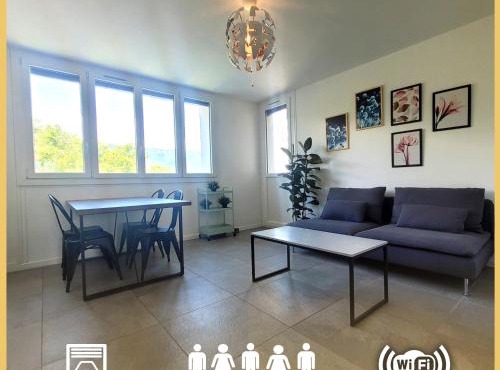 Le Marquian - Appartement lumineux 4 chambres avec Parking