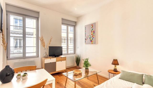 Le Martini - Clim mobile - studio au Brotteaux – Métro B