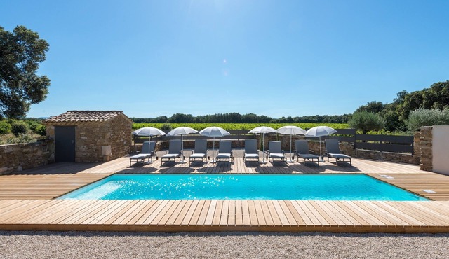 Le Mas des Aracil 1 - Appt climatisé 6p, piscine