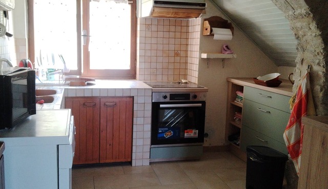 Le Mas Gorce offers a peaceful country setting, with a spacious exterior.