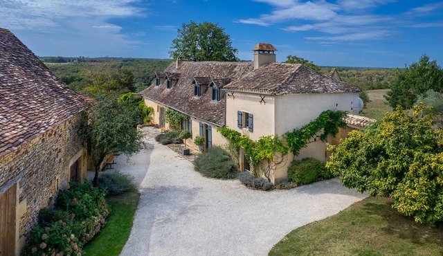 Le Mas & Le Mazet: 5-star house and cottage, private pool with stunning views