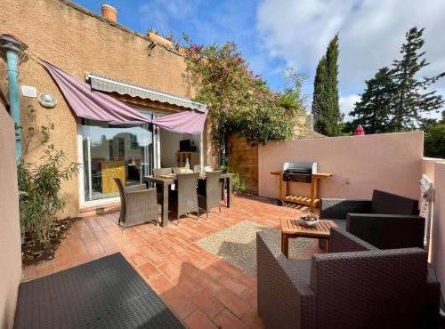 Le Mazet - terrasse & piscine - clim - plain-pied