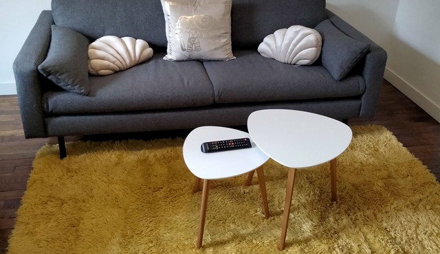 Le Mermoz: Apartment + Garden at 15min from Paris.