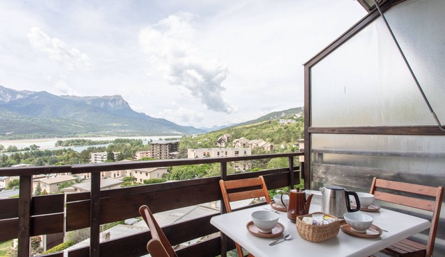 Le Mirador - Studio avec balcon Vue Lac et Montagnes