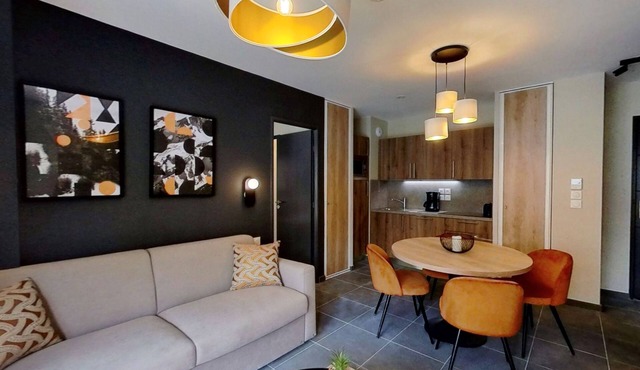 Le Mont d'Auron | T2 avec accès piscine, TV, Wifi