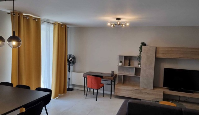 Le Monti, upscale apartment near airbus and 5 min from MEETT, and airport