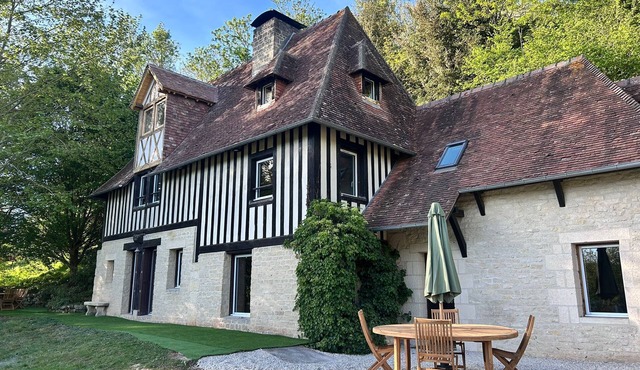 Le Moulin de l'Auberge - House with 6 bedrooms (12 people) with a large garden