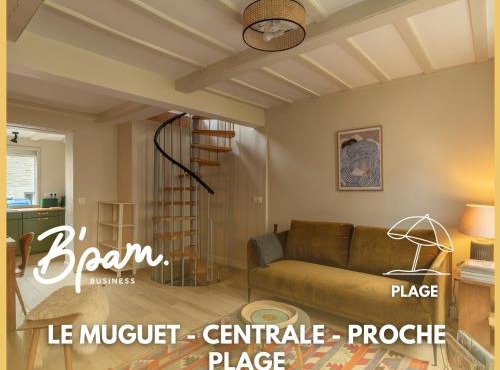 Le Muguet - Central - Proche plage