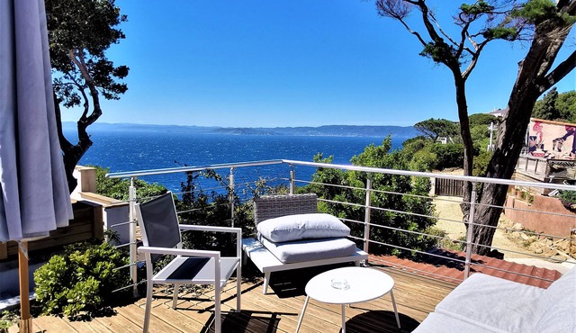 Le Myrtil Apartment T2-33m2 Air conditioned Sea view Terrace 30m2