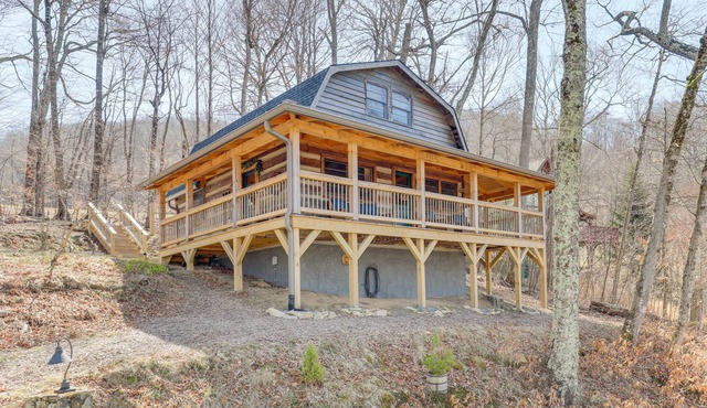 Le Nest Wolf Laurel cabin + Hatley Point Ski