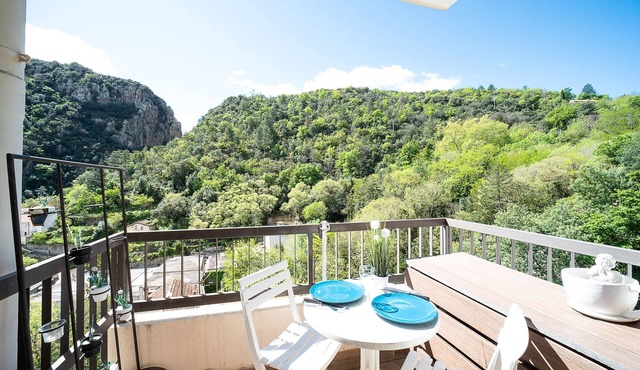 Le Nid des Thermes - Climatisé vue montagne