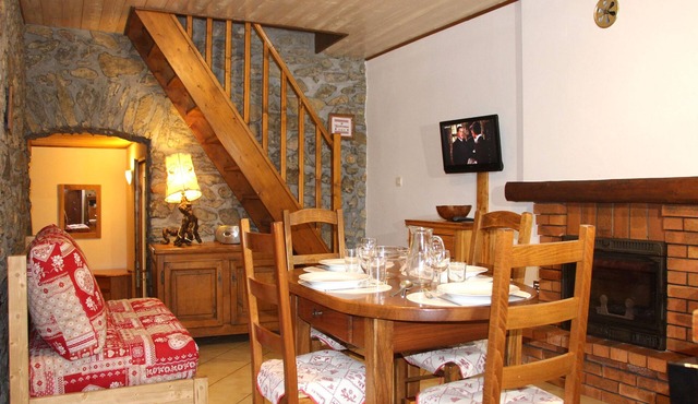 Le Nielard 2-room duplex 45 m2 200 m from the free bus stop 300 m from the ski lift