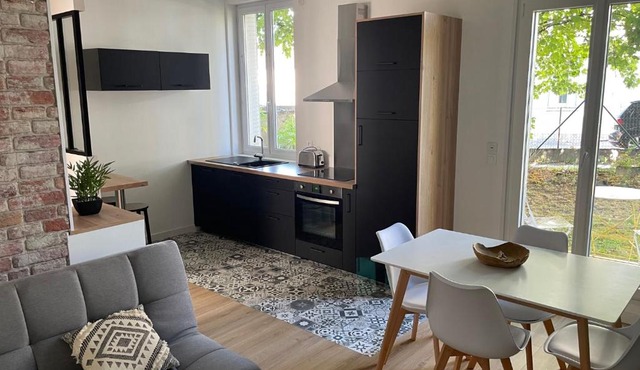 Le P'tit Montjoux - Appart avec Jardin proche gare