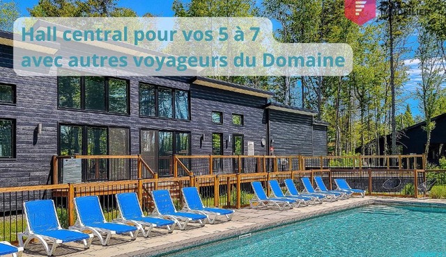Le Palmier de Portneuf - Chalet Spa privé Ambiance resort - Pont Rouge