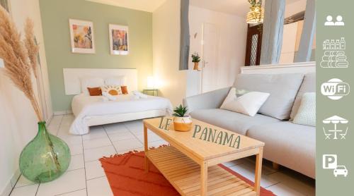 Le Panama - 5 min du centre, 500m2 de jardin
