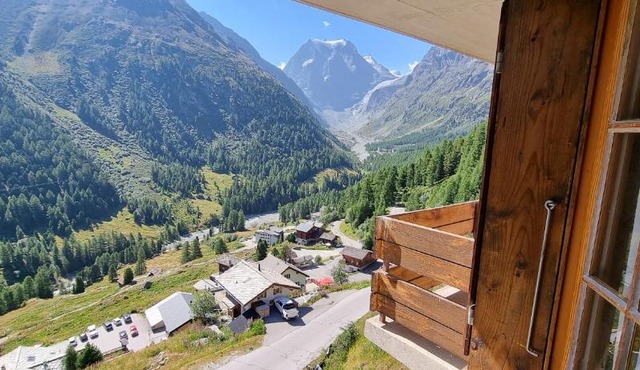 Le Panorama - Appartement 54 à Arolla face aux montagnes à 150m des pistes