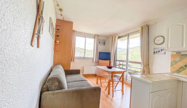 Le Panorama Studio 6 pers. - Private parking lot