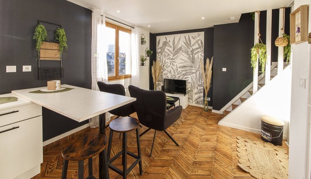 Le Patio - Duplex verdoyant proche centre-ville