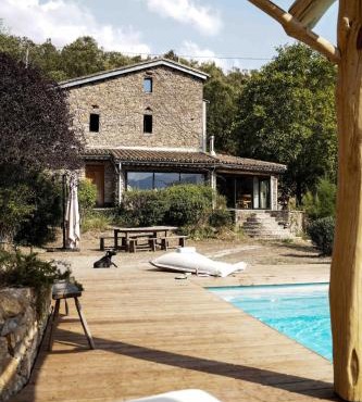 Le petit paradis cévenol - piscine & salle de sport