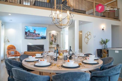 Le Petit Frontenac - Chalet haut de gamme avec spa à Shannon - Resort près de Québec