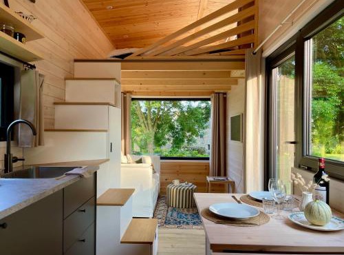 Le Petit Lodge du Cotentin - Tiny House cosy à 800 m de la mer