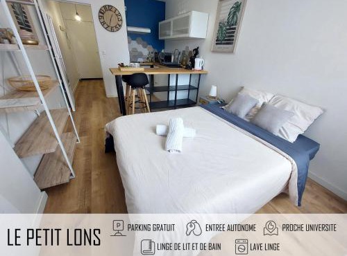 Le Petit Lons - Parking gratuit - 6min Hippodrome - 7min Université