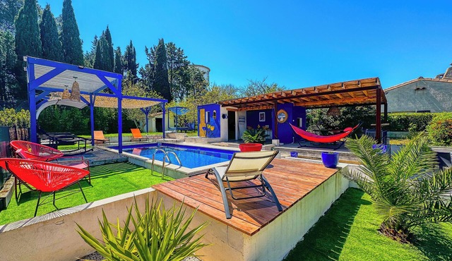 Le Petit Majorelle Français, Swimming pool Garden Terrace, near city center.