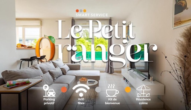 Le Petit Oranger - Lumineux, Balcon & Parking
