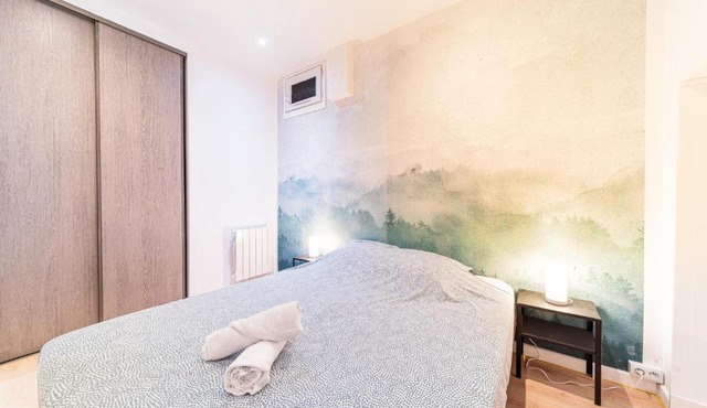 Le petit Venise cosy 2 pers patio et place de parking Villeurbanne