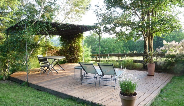 Le Pigeonnier du Bosc, harmony and greenery