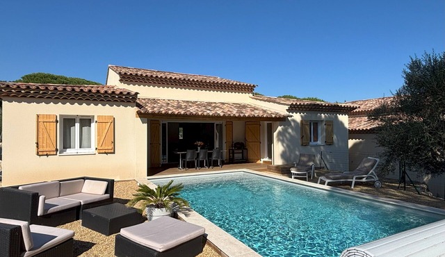 Le Plan de la Tour - Air-conditioned villa for 6 people, with private pool