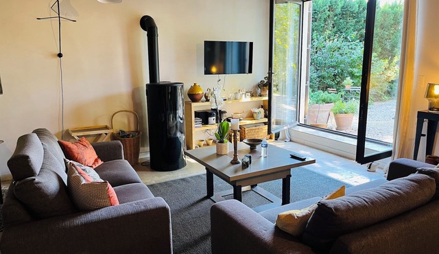 Le Provençal Duplex pool garden in the Luberon