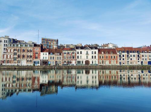 Le Quai - Appartement spacieux et calme, 3 chambres, Idéal familles et professionnels, Vieux Lille