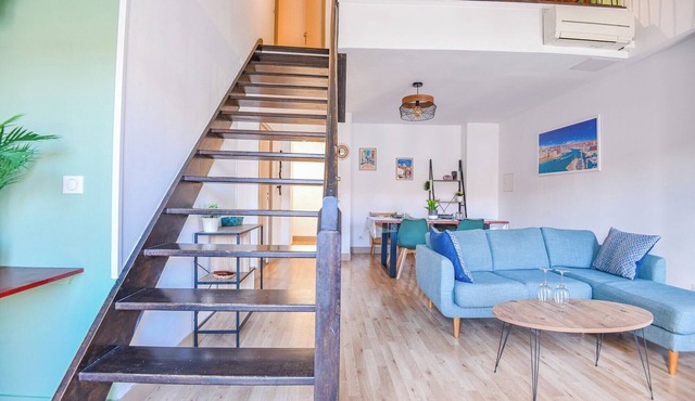 Le République - Beau duplex avec 2 ch hypercentre