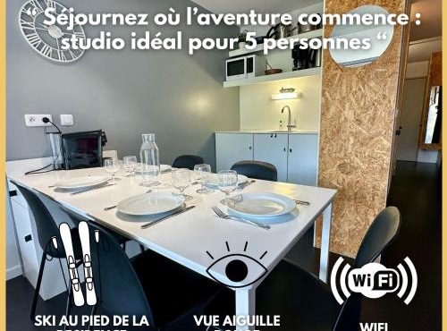 Le refuge cosy du Varet - Ménage inclus - Lits faits à l'arrivée - Arc 2000 - Ski IN OUT - La conciergerie du Varet