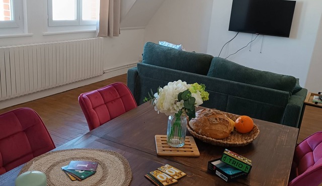 Le Refuge de la Tour-Appart 2 Bedrooms- ideally lo
