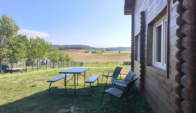 Le Refuge de Lafage - Maison en bois à la campagne