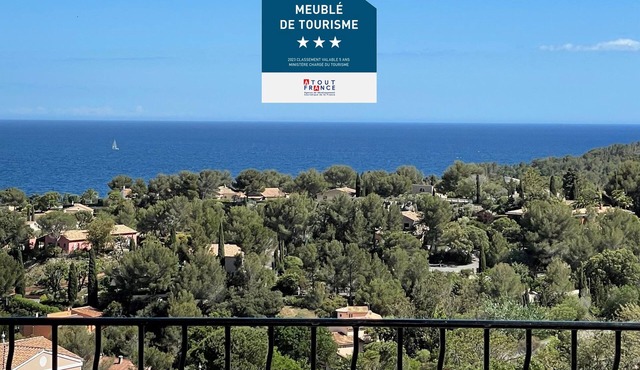 Le Refuge des Goélands * - Wonderful sea view, pool, air cond., parking, Wi-Fi